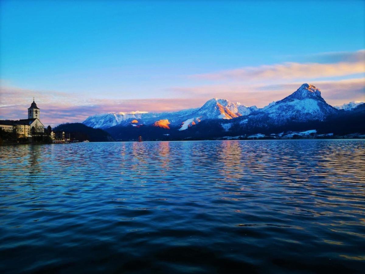 Apartment Sunset Am Wolfgangsee Strobl Buitenkant foto