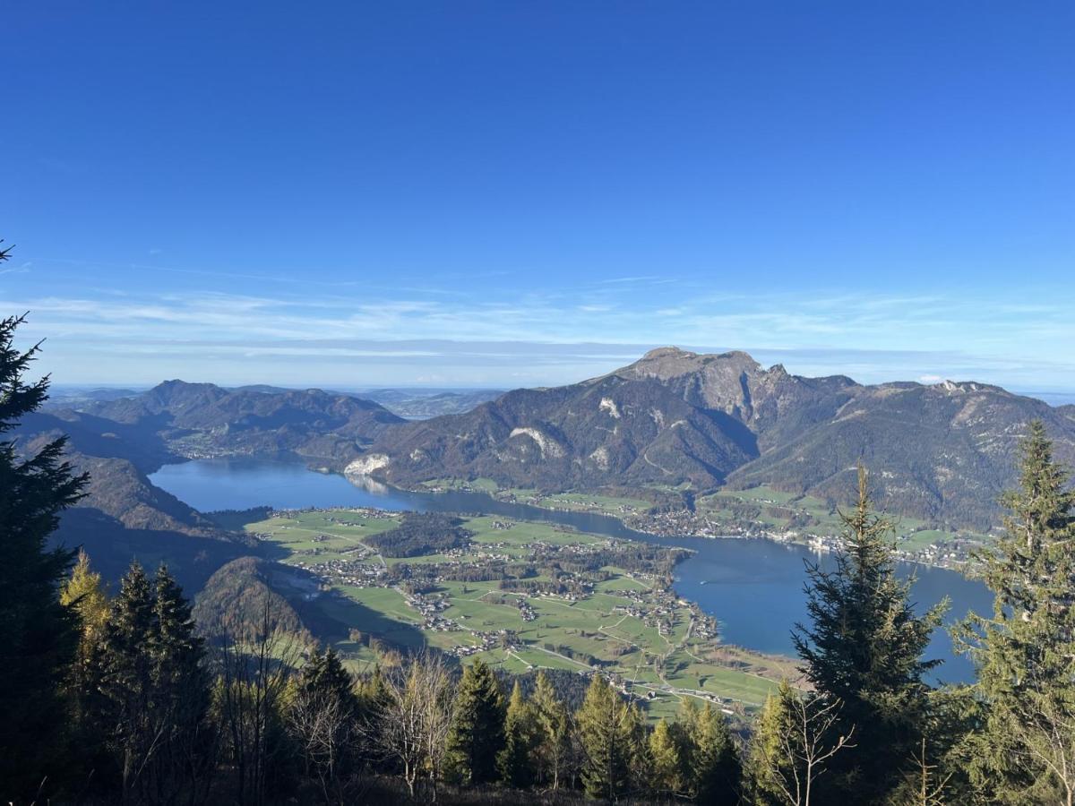 Apartment Sunset Am Wolfgangsee Strobl Buitenkant foto