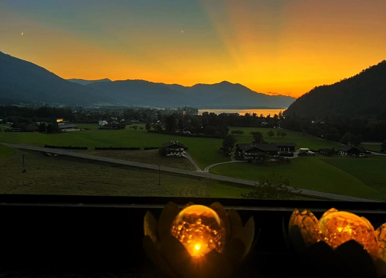 Apartment Sunset Am Wolfgangsee Strobl Buitenkant foto